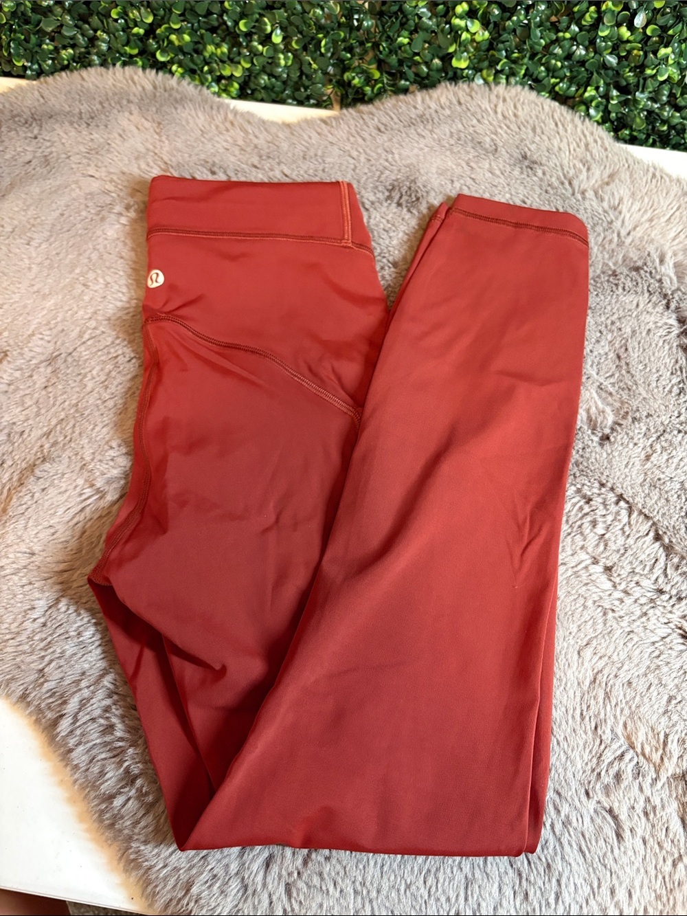 lululemon athletica Rust Red Leggings Size 4
